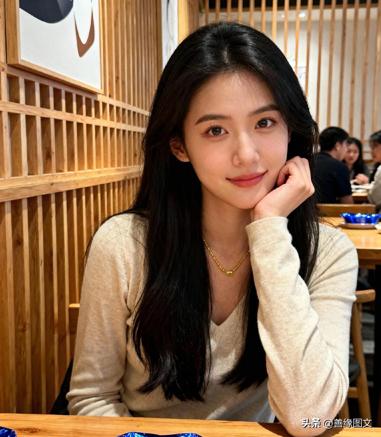 优雅大方自信高贵的美女