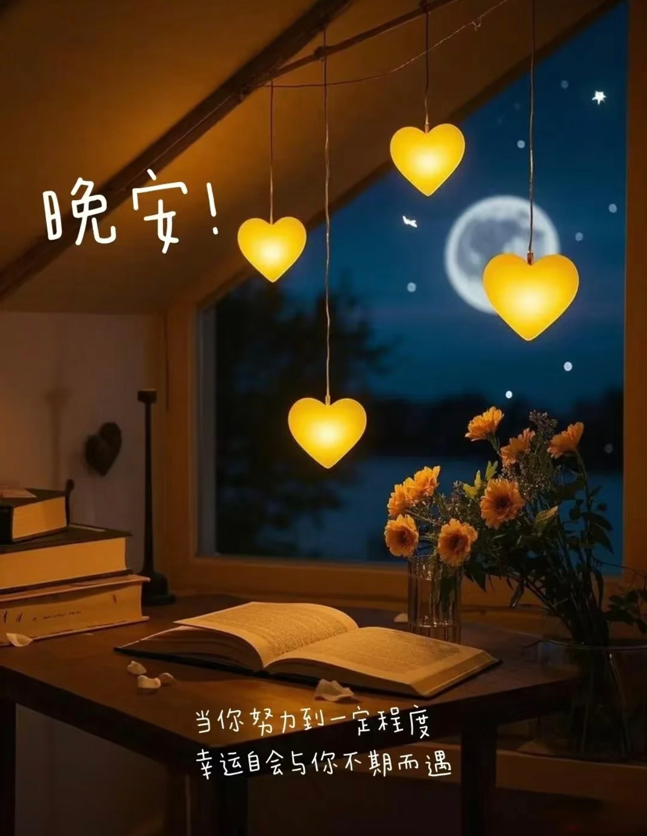 把生活调到自己喜欢的频道，每一段时光，都藏着不可复制的美好～晚安💤好梦！ 