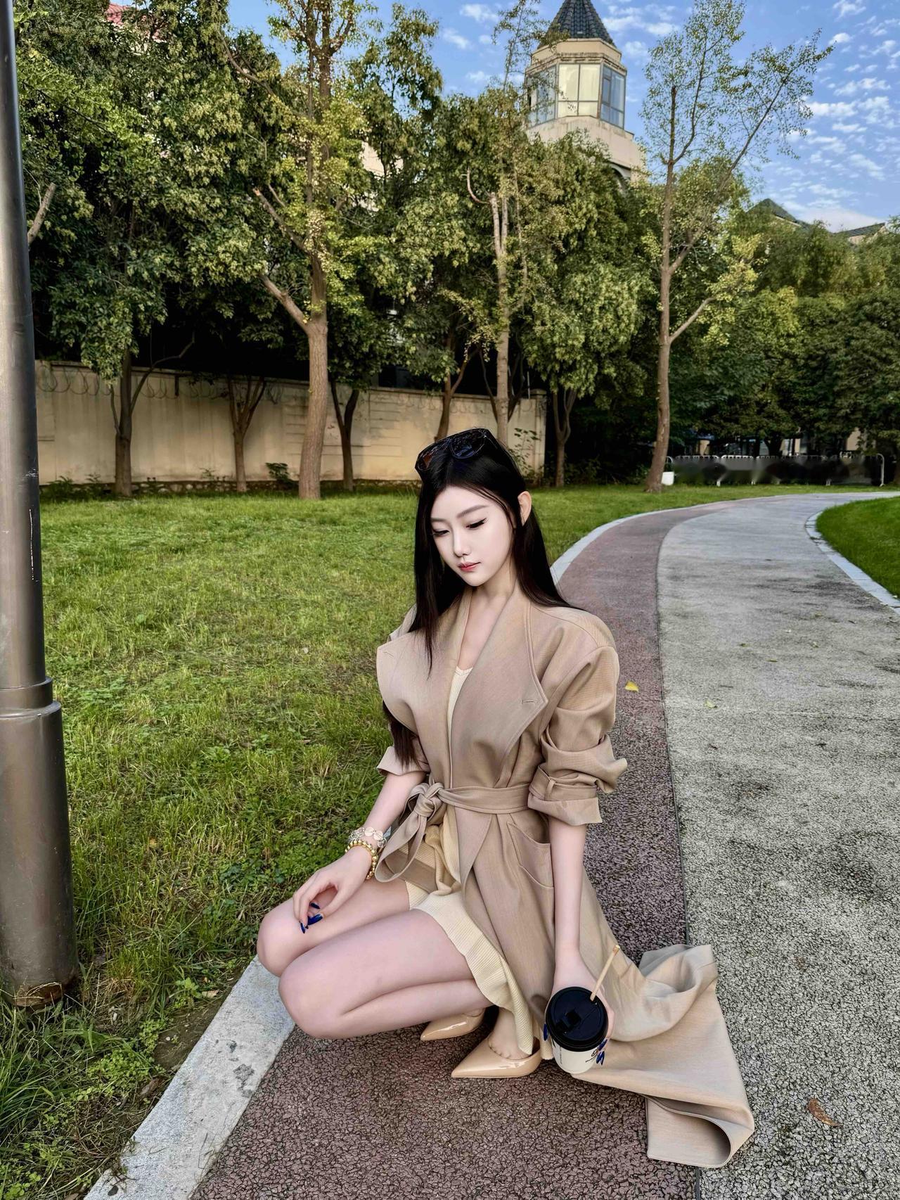 晒图笔记大赛秋天穿什么当然是风衣啦