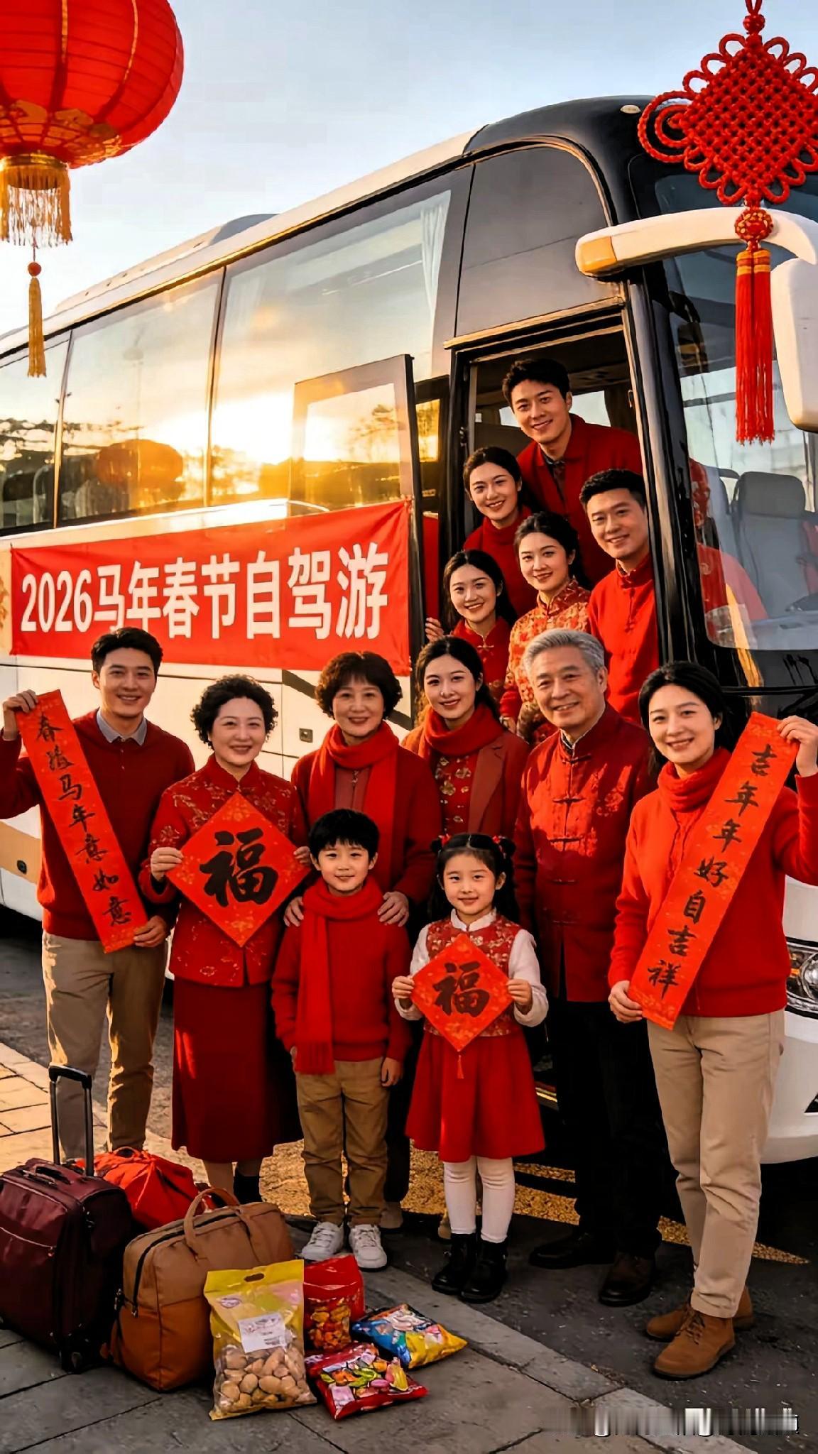 西宁赵氏一家人，马年组团游。网民直呼“幸福一家人”！
35人来自父辈兄妹五家，最