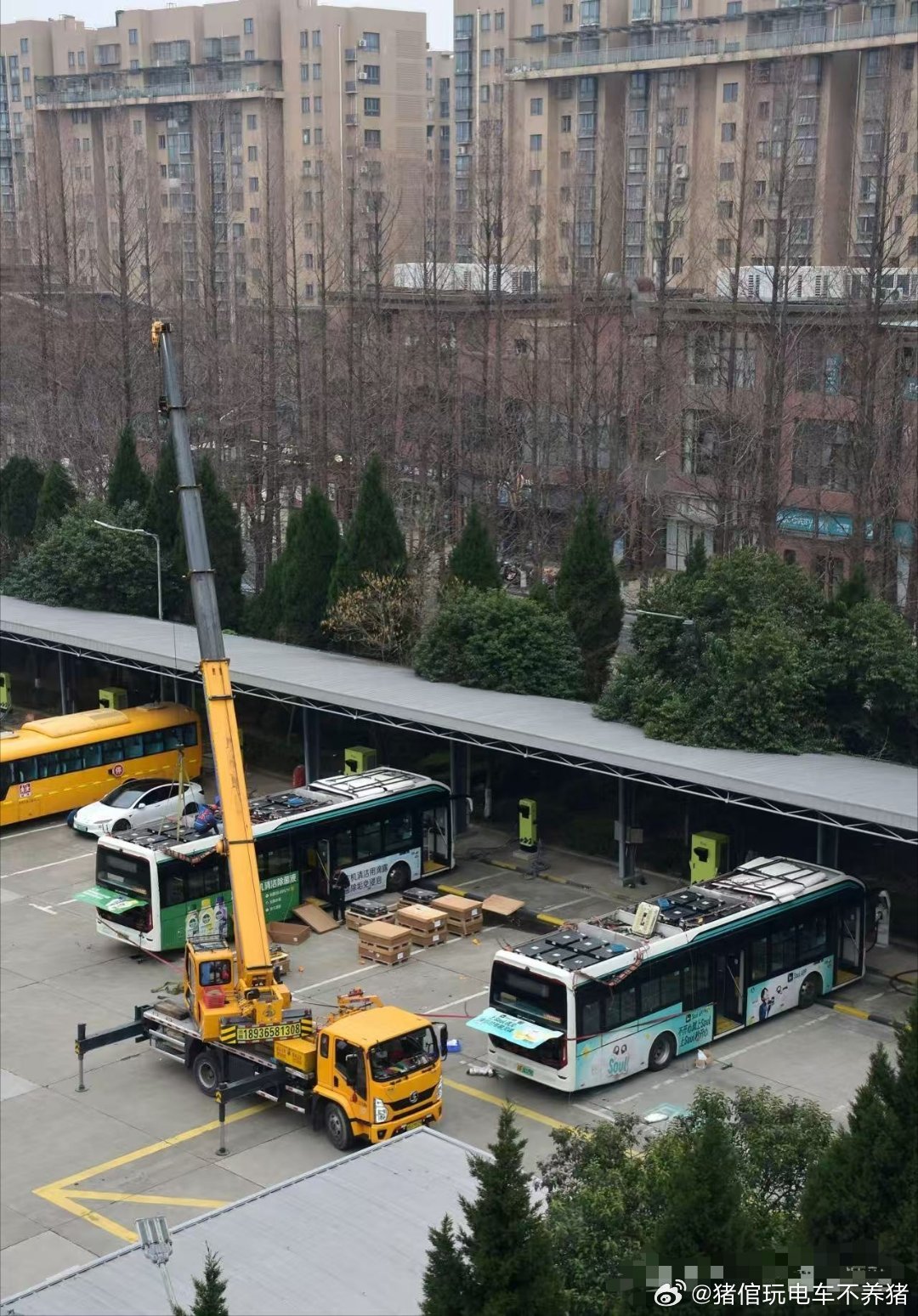 换电中，请勿靠近大v聊车