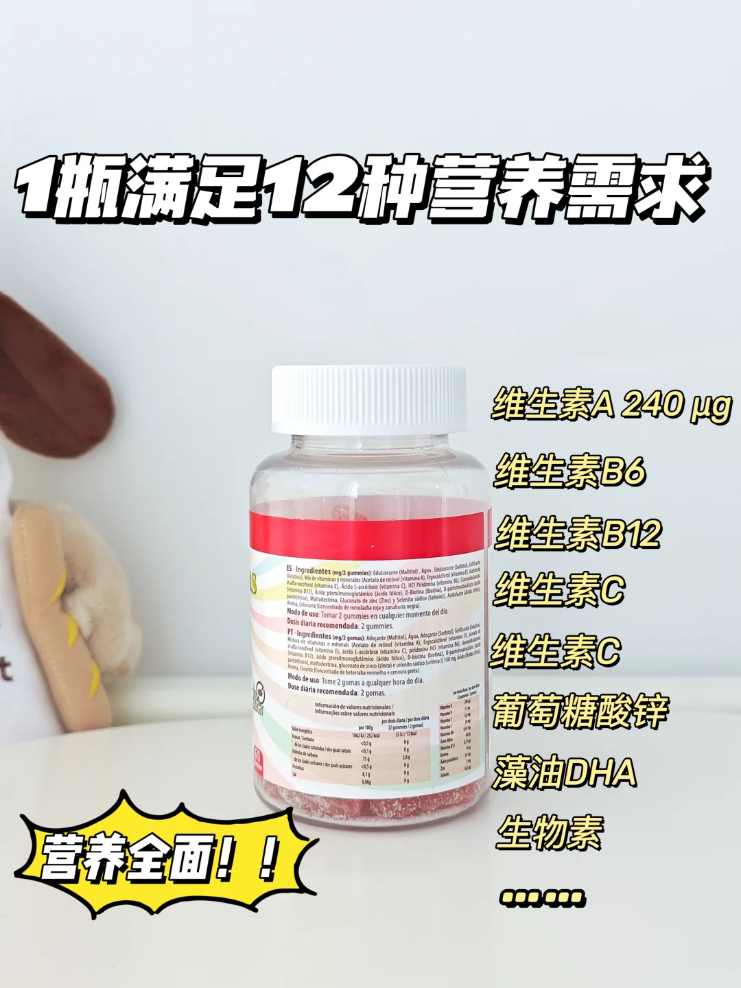 后悔才知道❗补对维生素真的上大分！！