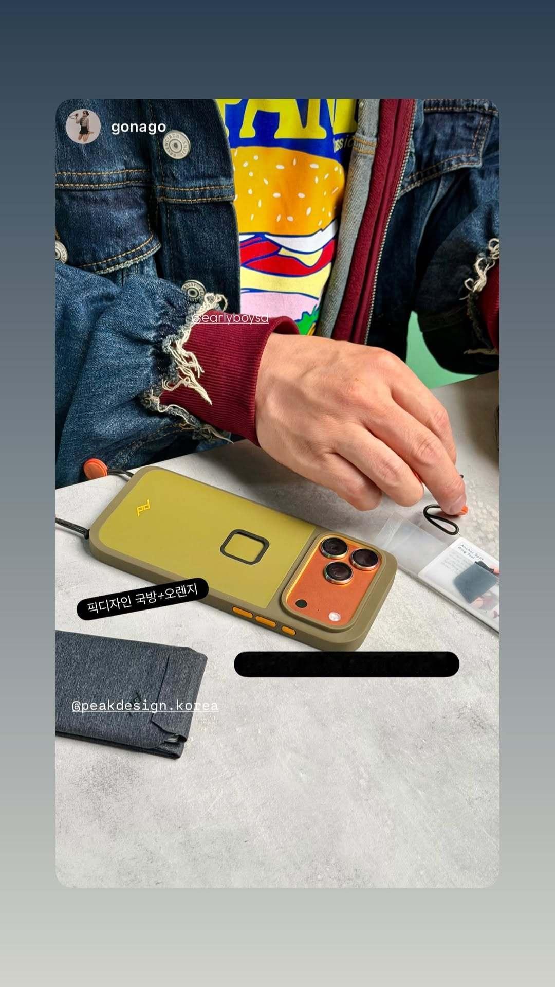 “CB百蓝_。251112 ins story更新： 