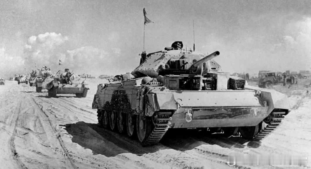 1941年9月在北非的英军第2装甲旅“十字军”坦克军事历史全触达