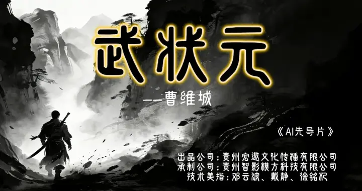 AIGC赋能贵州文化破圈传播！《武状元曹维城》AI先导片震撼发布
