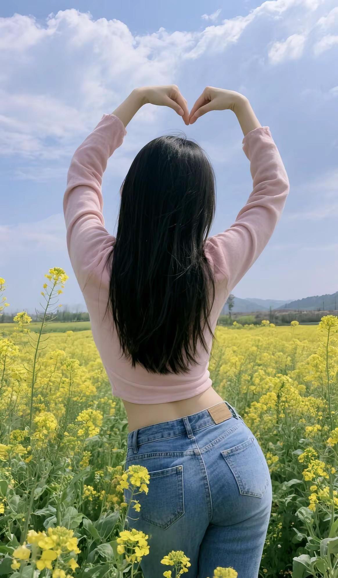 生活最美的样子就是大静，物简心安。AI田园风情照 随变ai随便玩 春天的味道 愿