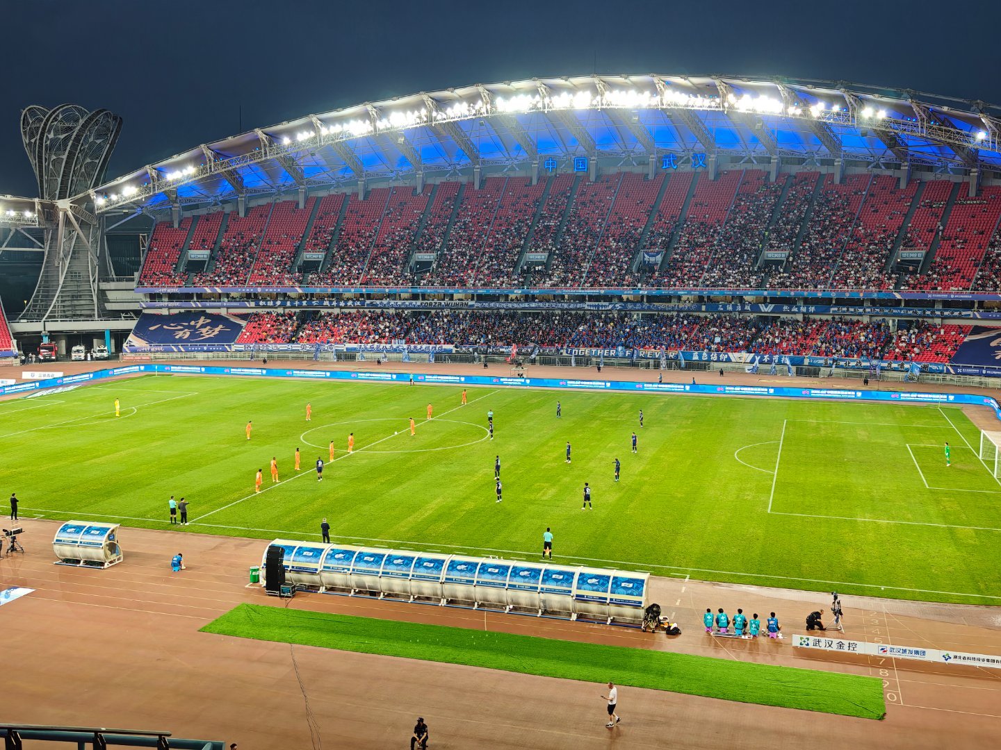 噶事！！！⚽️🔥武汉三镇vs云南玉昆中超联赛 武汉·武汉体育中心