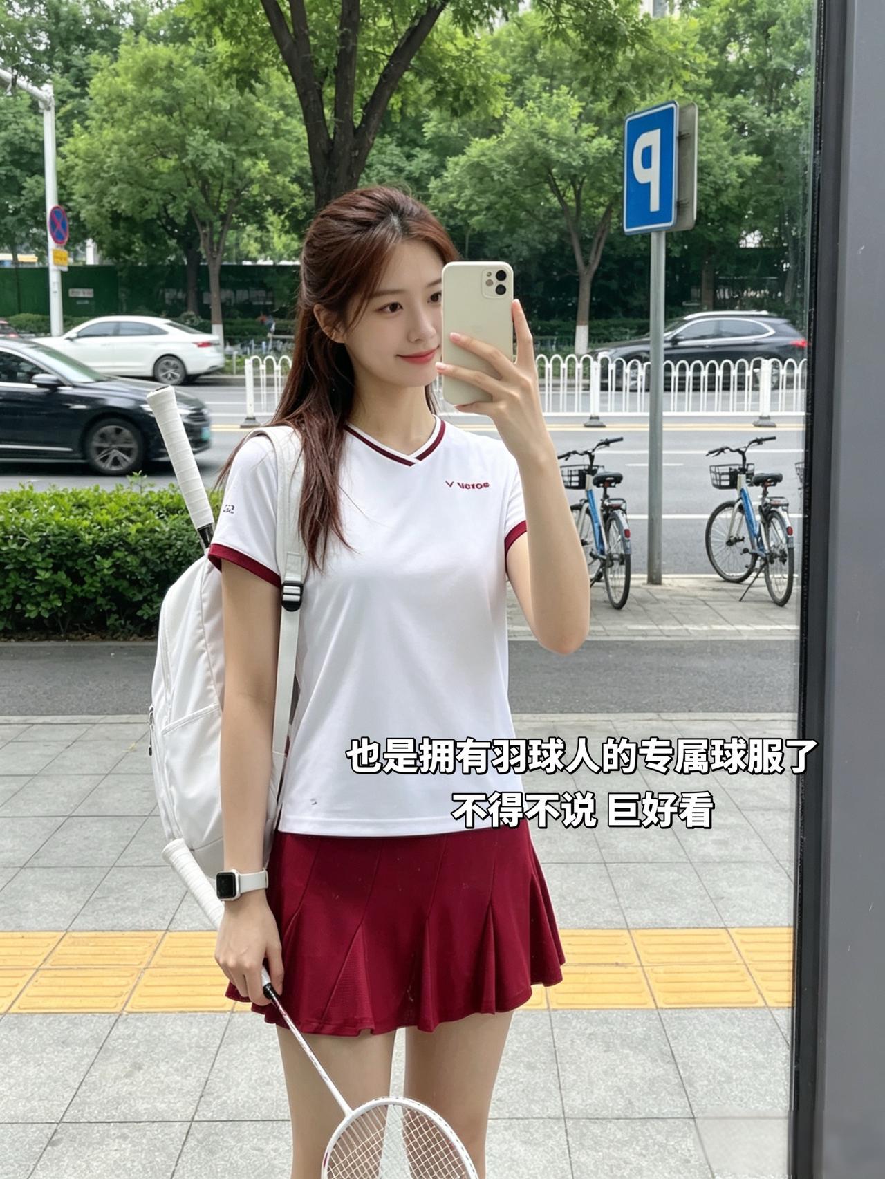 也是拥有羽球人的专属球服了
不得不说 巨好看