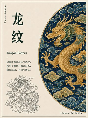 中国传统纹样图鉴项目， 100 张高清纹样卡片图地址：github.com/do