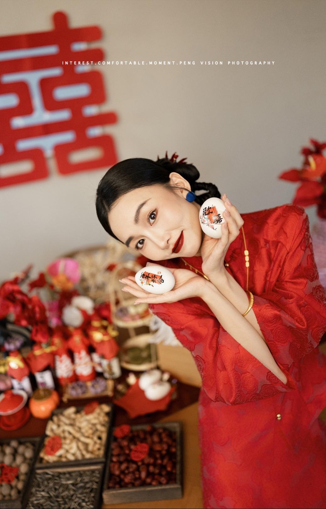 婚礼那天！