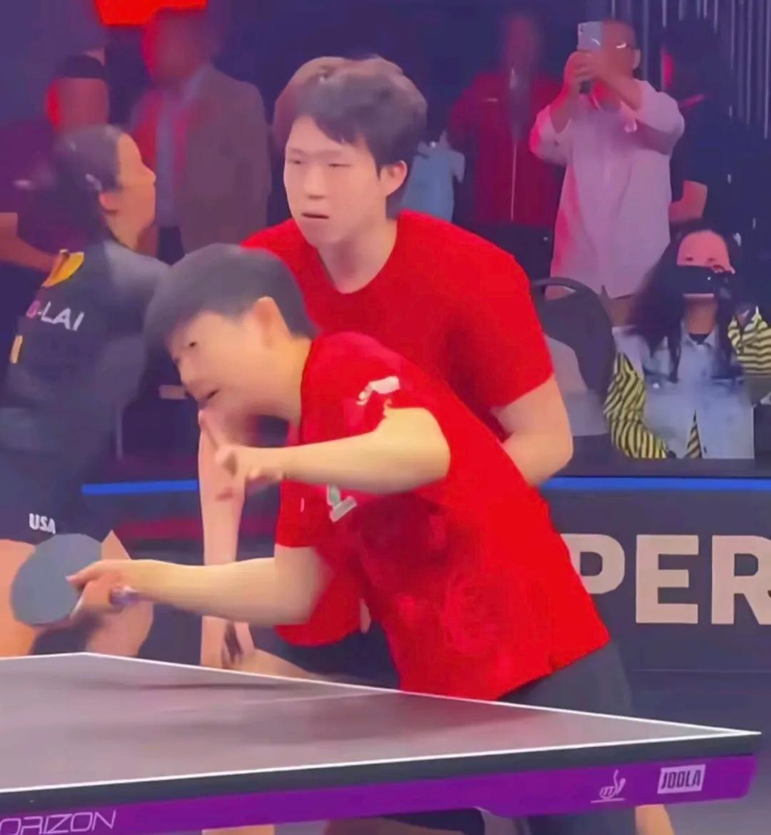 洛杉矶中美乒乓球友谊赛上，莎头组合再度合体，为即将到来的美国大满贯预热，直接拉满