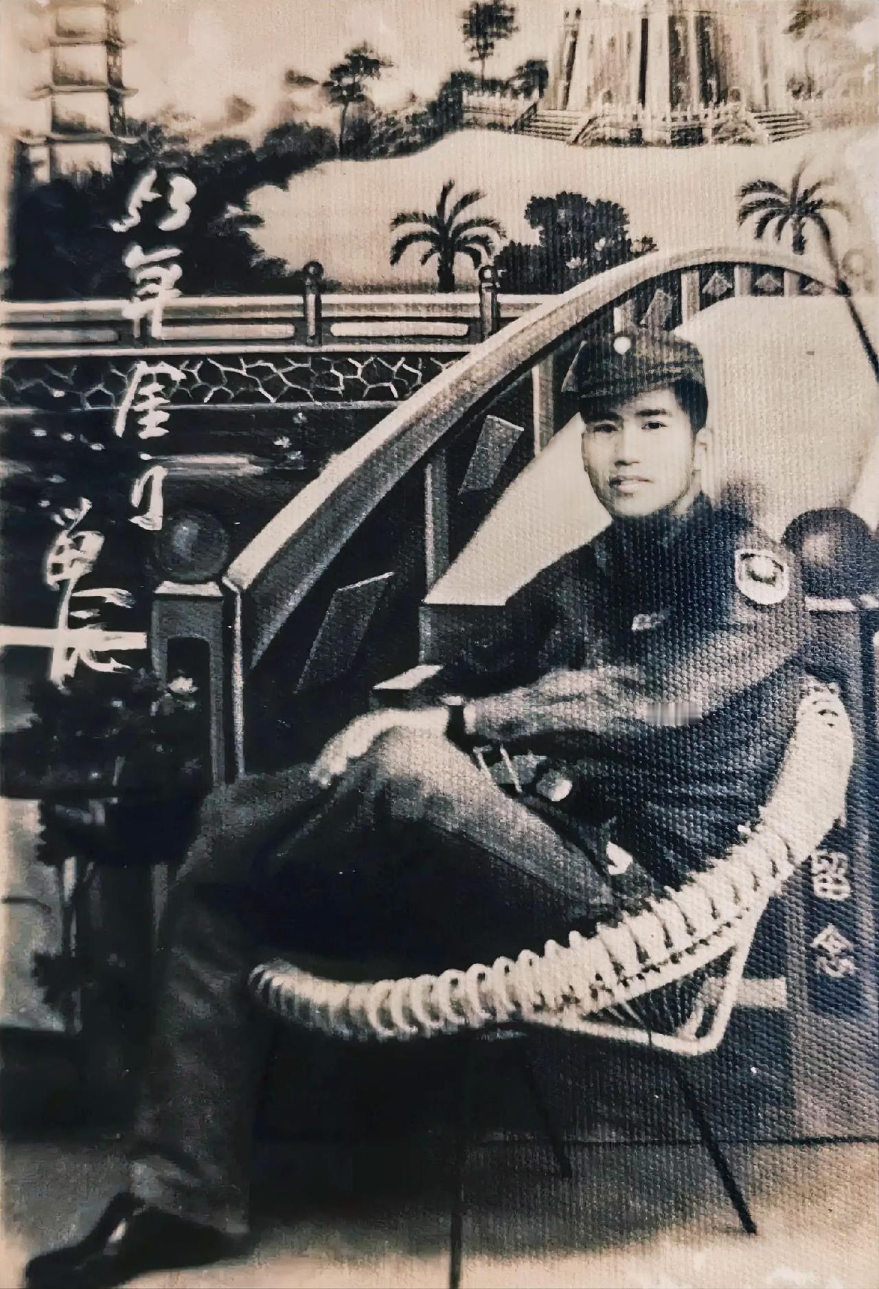国军军官金门留影（1953）