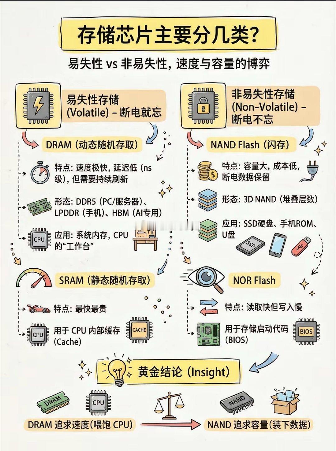 存储芯片正处于超级周期上行，核心驱动是AI算力爆发、价格大涨和国产替代三重共振。
