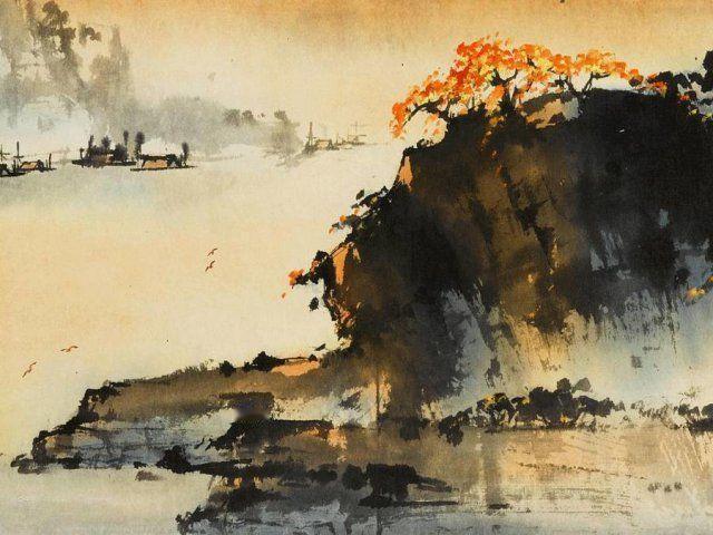 宋词（诗）景物描写佳句230例（二十五）

121、渺空烟四远，是何年，青天坠长
