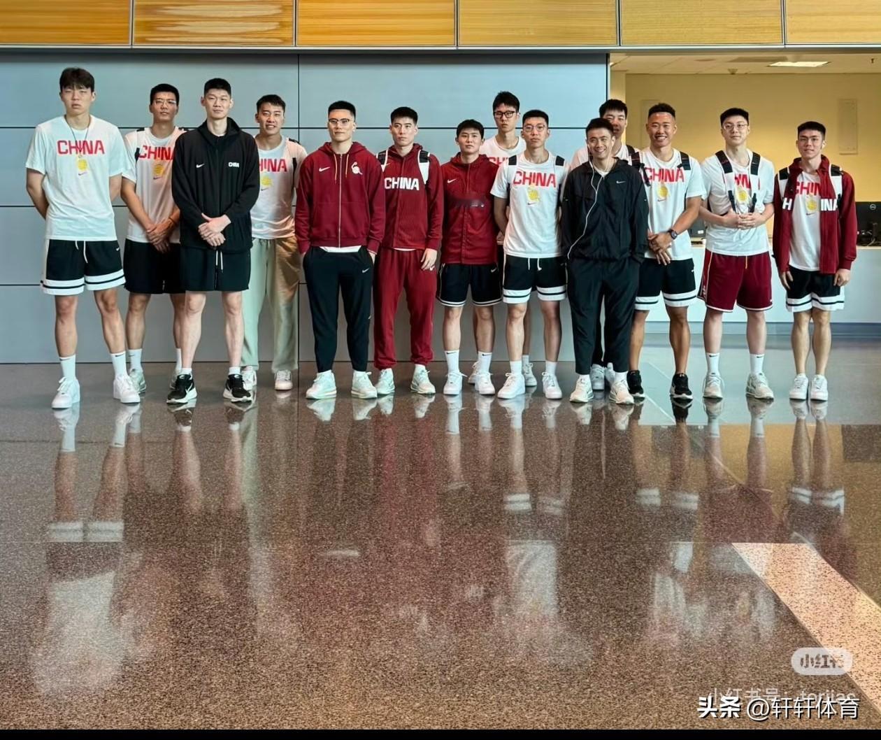 未来备战男篮世预赛第二阶段对阵卡塔尔男篮的比赛，中国男篮已经启程并落地卡塔尔，比
