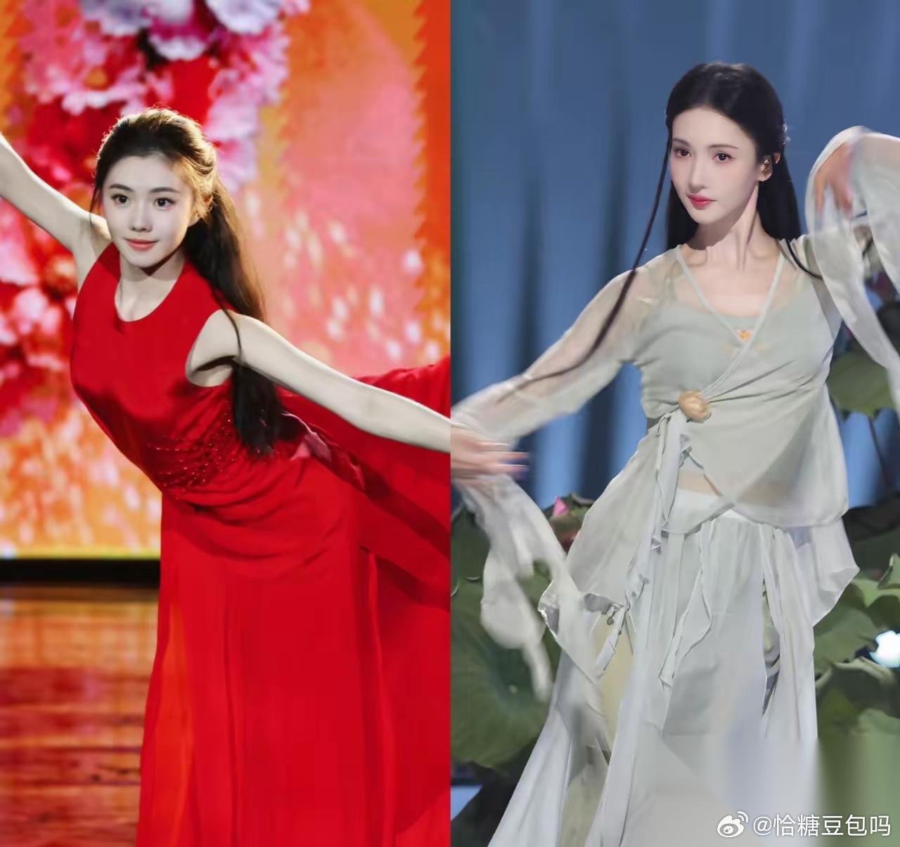 我问学舞蹈的闺蜜，刘浩存跟金晨谁在跳舞这块更牛一点? 闺蜜沉默了一下说，那当然是
