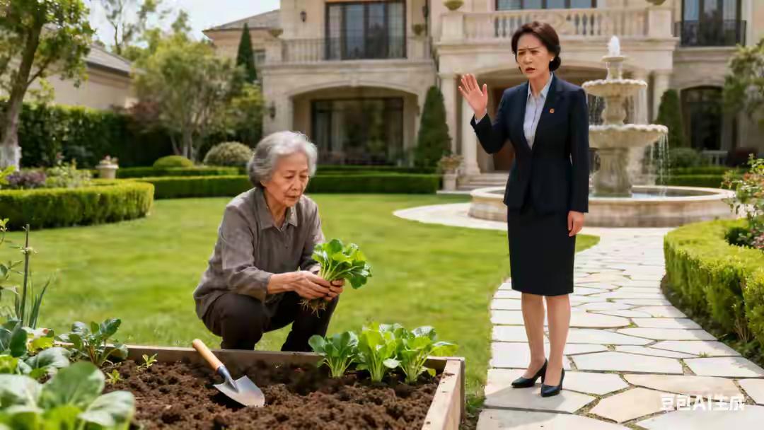 我姑妈今年79岁。姑父走得早，她一个人含辛茹苦把三个儿子拉扯成人。如今，大儿子在