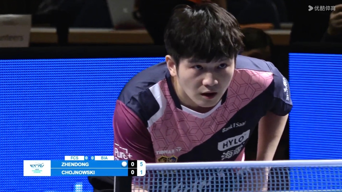 2025-2026欧冠联赛乒乓球欧冠联赛 【1/8决赛第二回合 萨尔布吕肯（主场