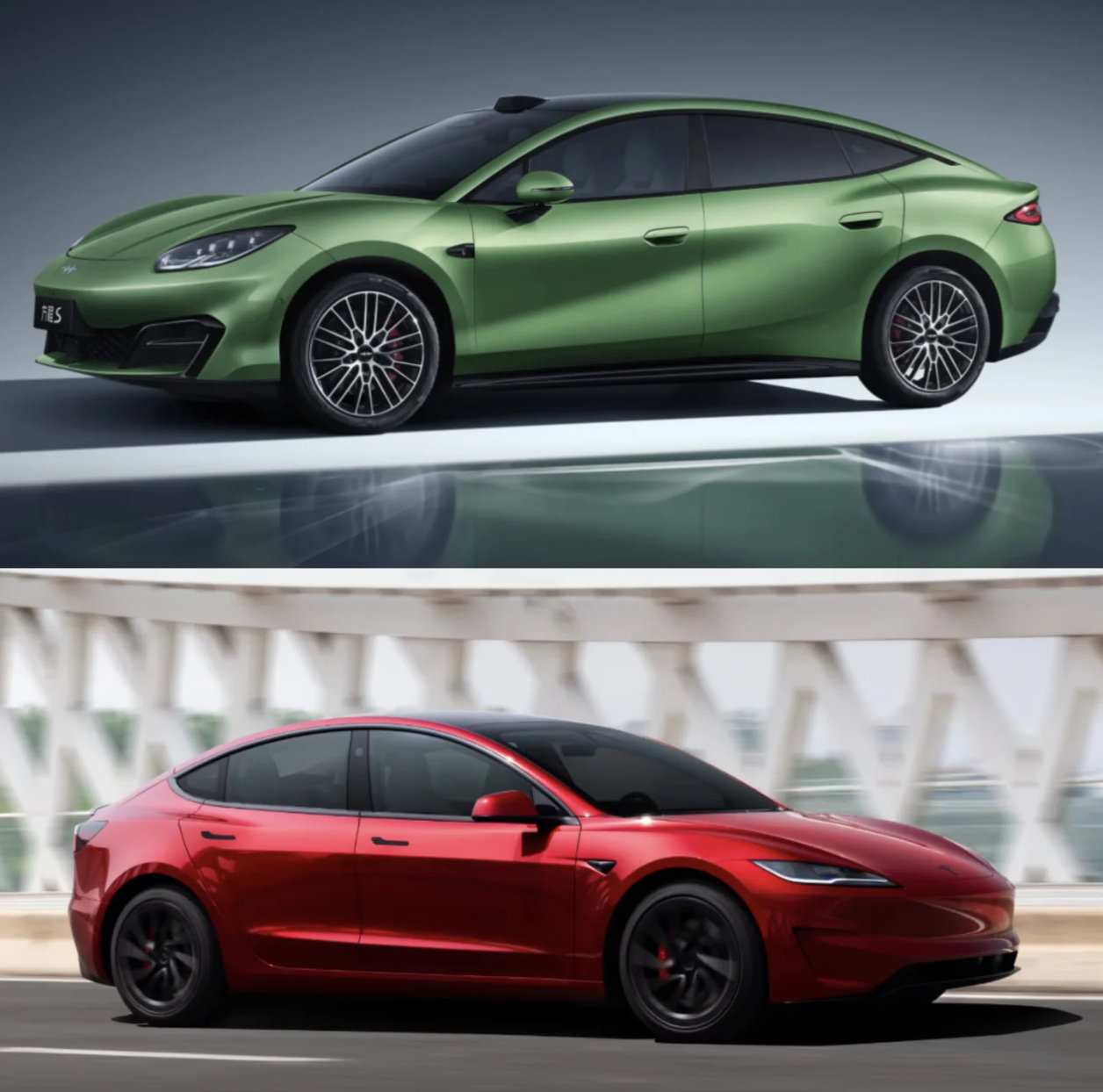 抛开品牌滤镜，方程S是不是比特斯拉Model3更帅更好看？ ​​​