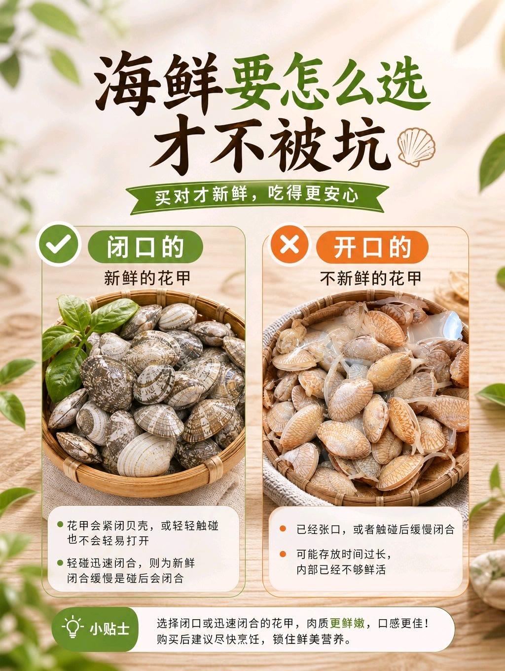 海鲜你知道怎么挑选吗。一起来看看这些海鲜到底要怎么挑选，避免买到不新鲜的食物 科