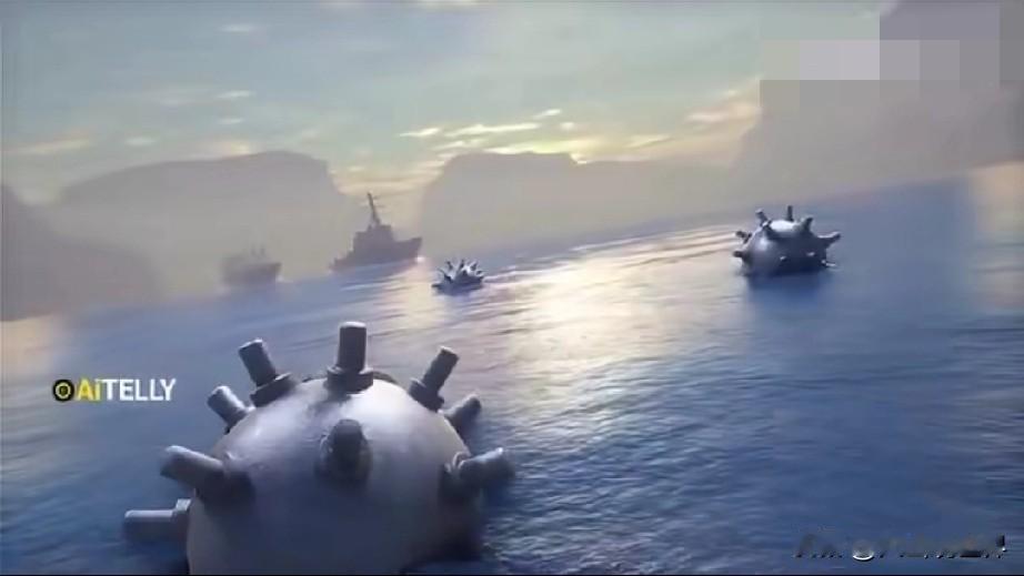 停火倒计时，美军竟派水面+水下机器人在霍尔木兹海峡强行扫雷，还吹是高科技作战…