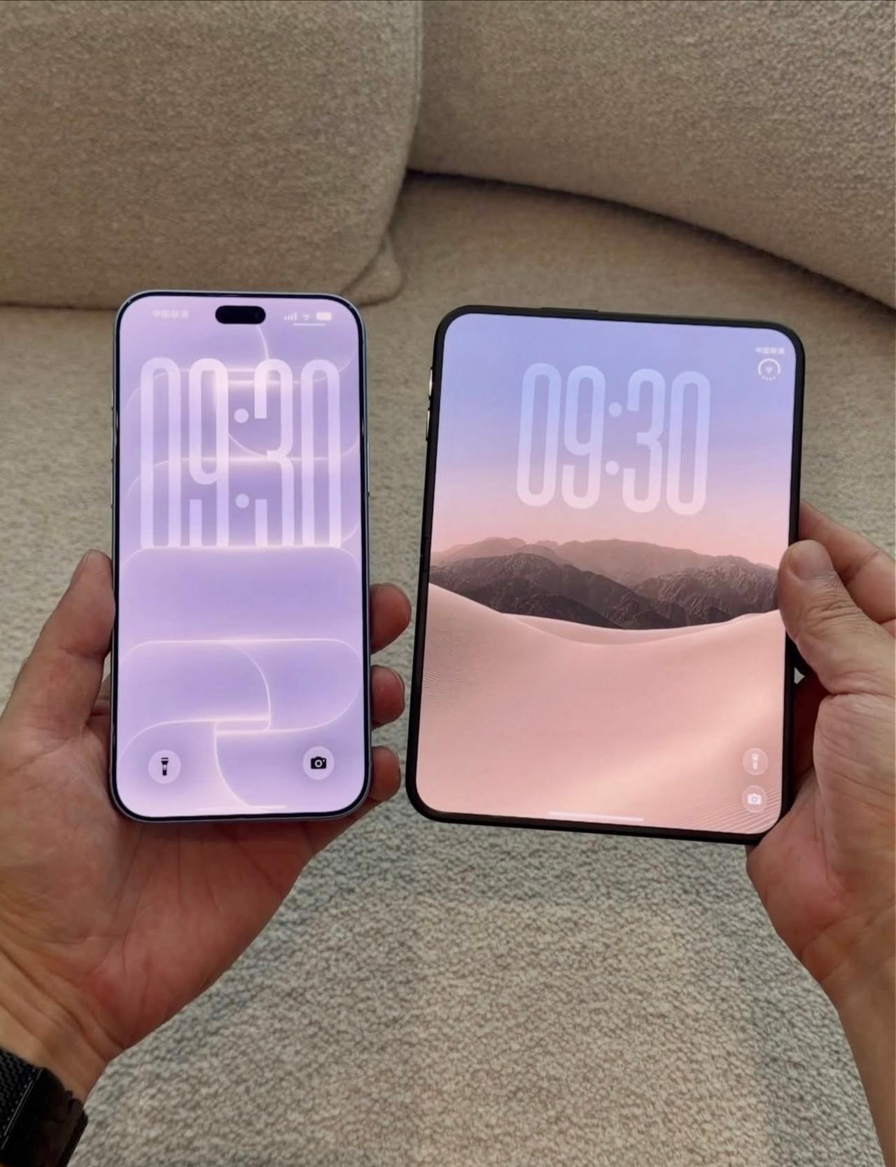 iPhone Duo 不就是极窄边框且带高刷的 iPad mini 么，而且还能