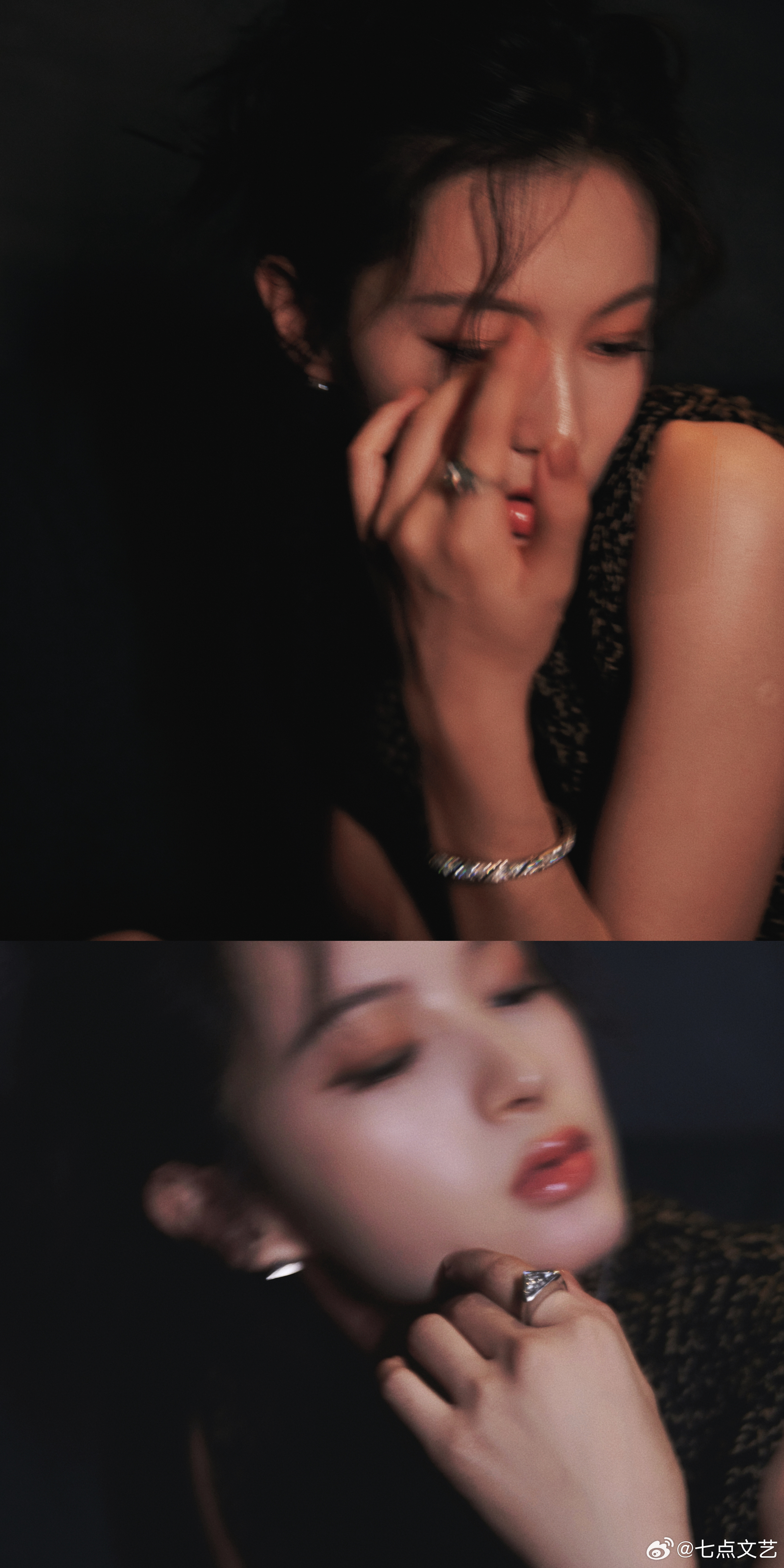 起猛了以为李嘉鑫演了繁花 救命！李嘉鑫这组照片真的不是《繁花》的删减片段吗？她站