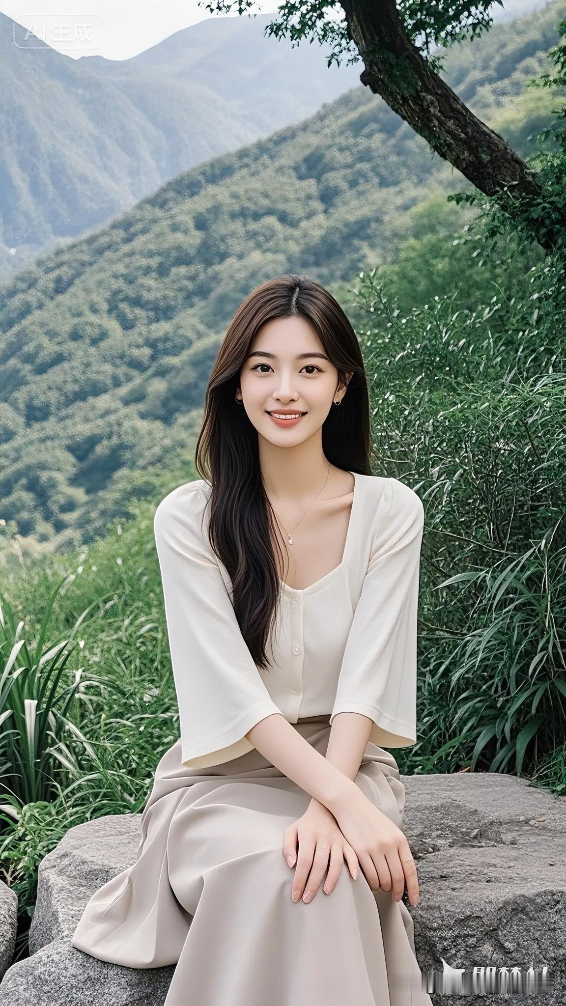 山林藏诗意，浅笑揽清风，美好皆在眼前。