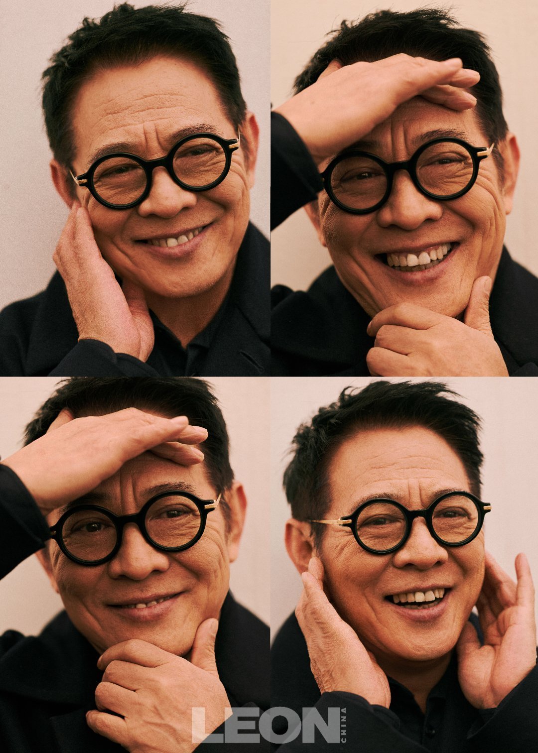 李连杰LEON中文版闭年刊李连杰静观自在大片银幕藏侠义，禅途见本心。李连杰携闭年