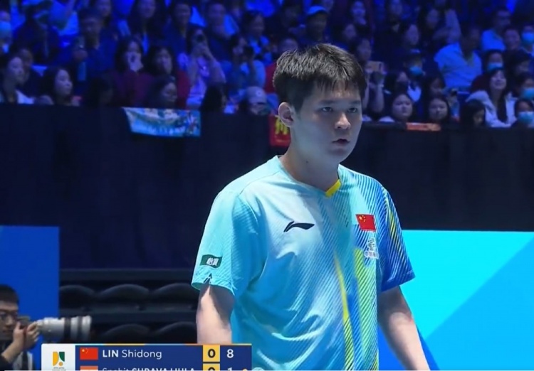 林诗栋3-0战胜苏拉瓦朱拉，取得海口乒乓球亚洲杯开门红