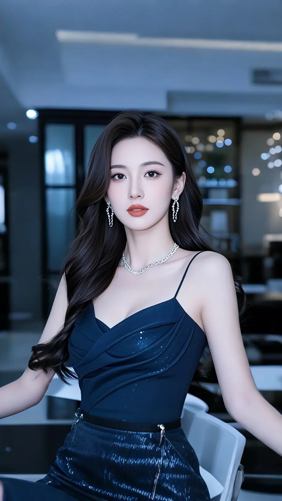 美丽女孩 这也太好看了 端庄秀丽俏佳人 身材好就是好 原来ai写真可以这么美