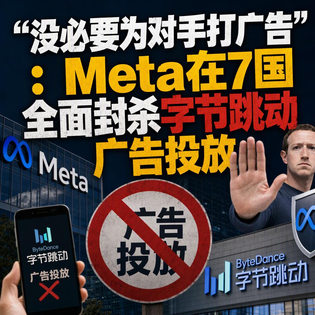信号一、这不是一次临时起意，而是一次精准的获客封堵。
当地时间10月8日起，Me