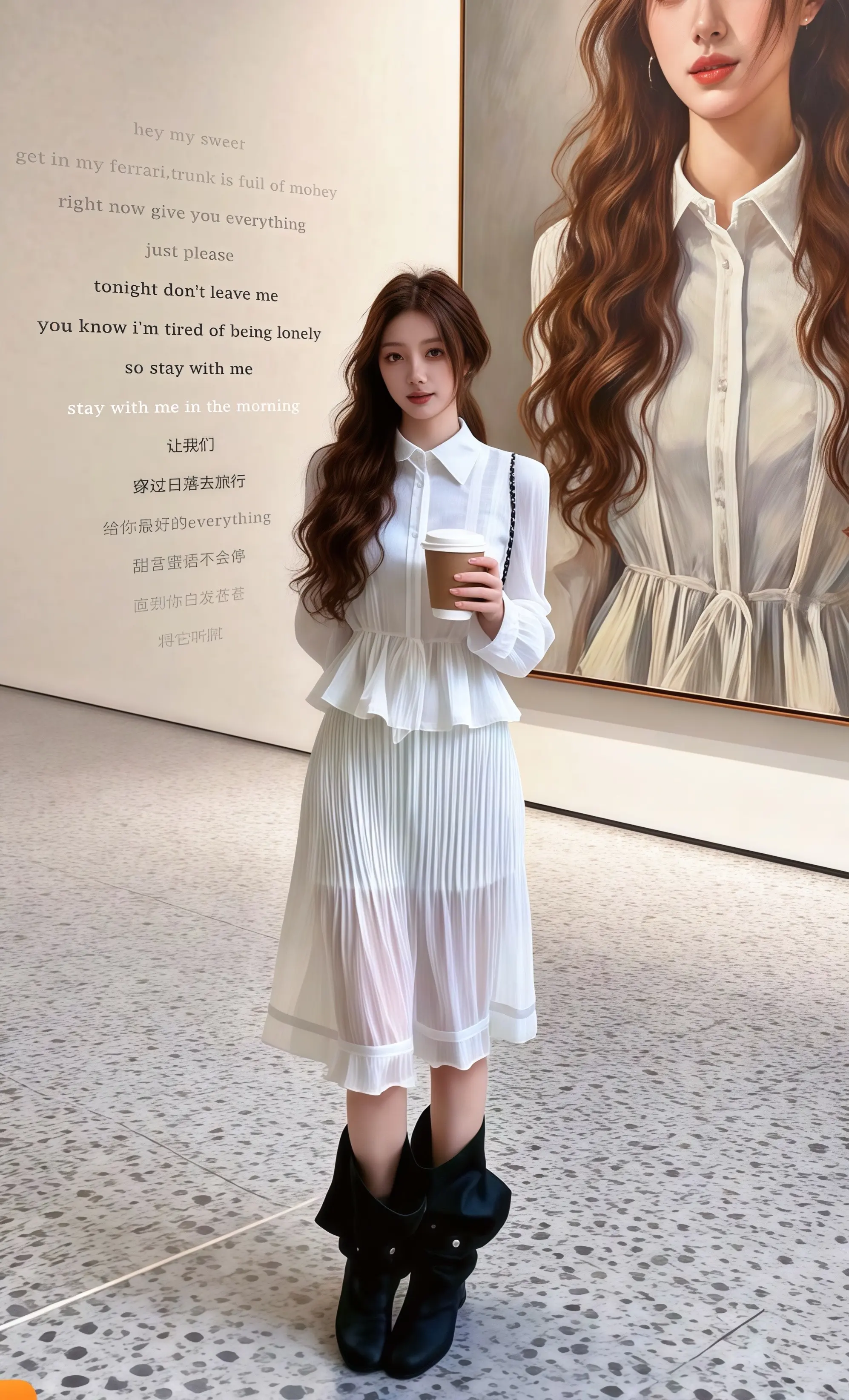甜酷穿搭 高级感穿搭 韩系穿搭