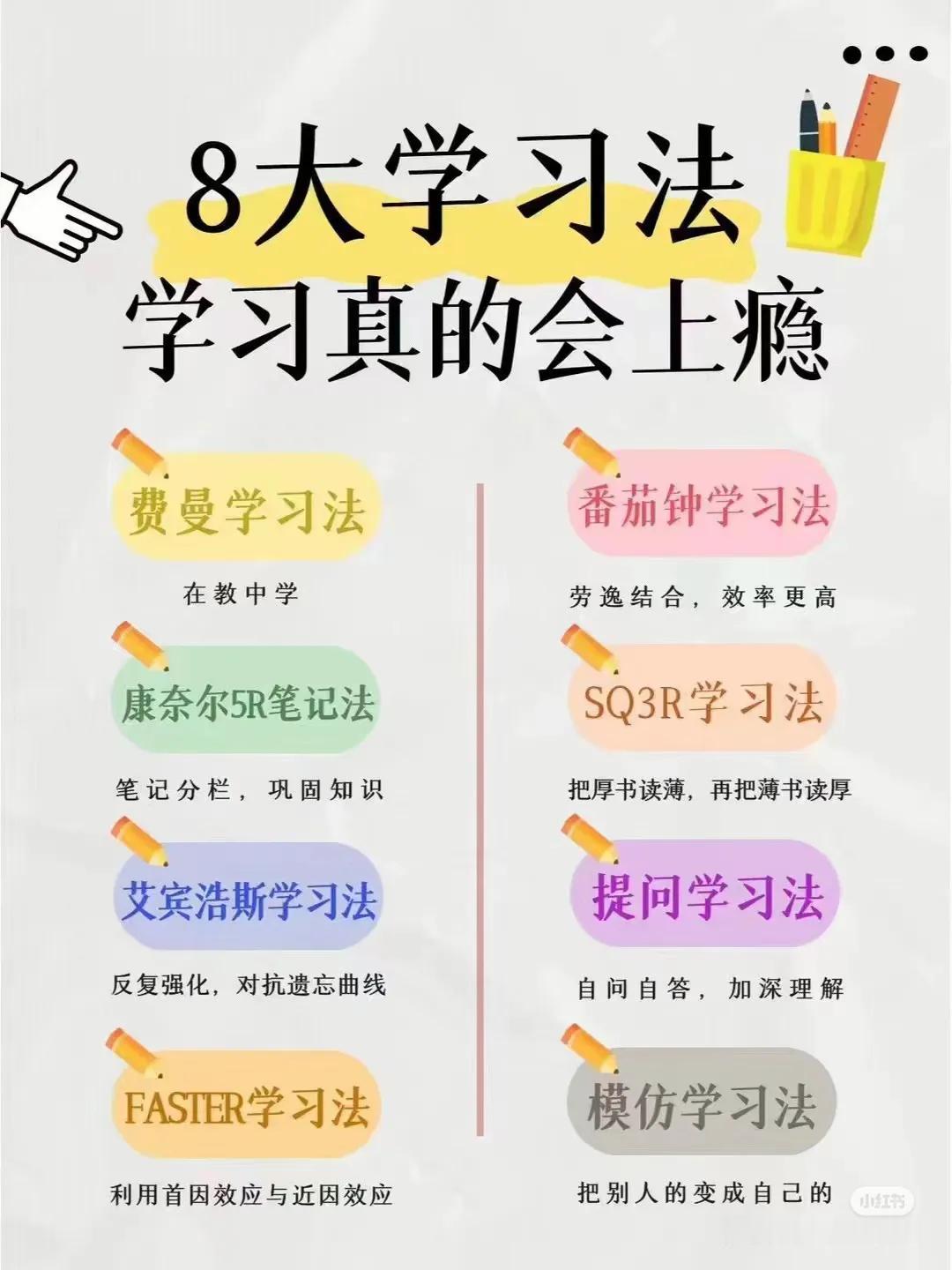 八大学习法，学会了孩子学习真的会上瘾！