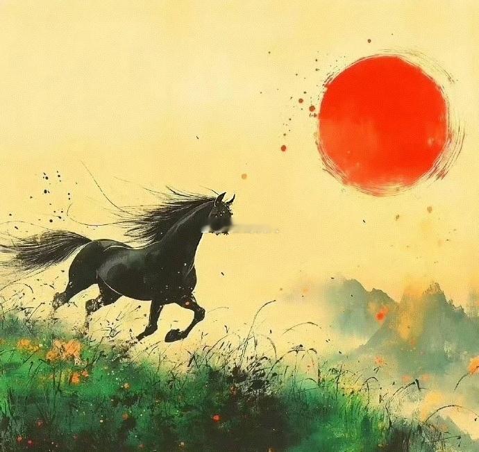 鸿运加身，恰似骏马疾驰，一路无阻，直抵成功之境🏮 