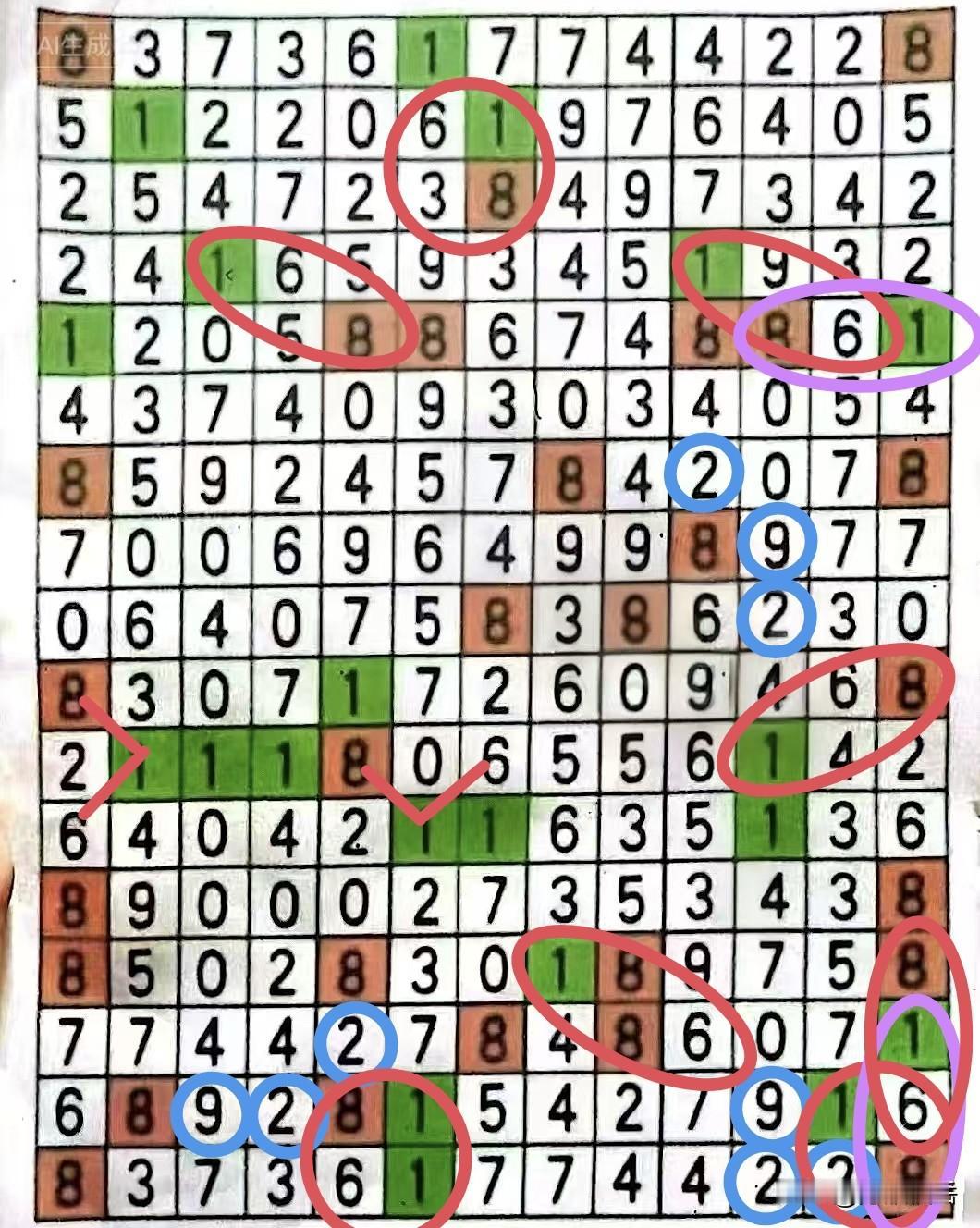 昨日数组“922”只有3个位置区域，无奈“草包”计算屡屡出错，终放弃凭直觉打中“