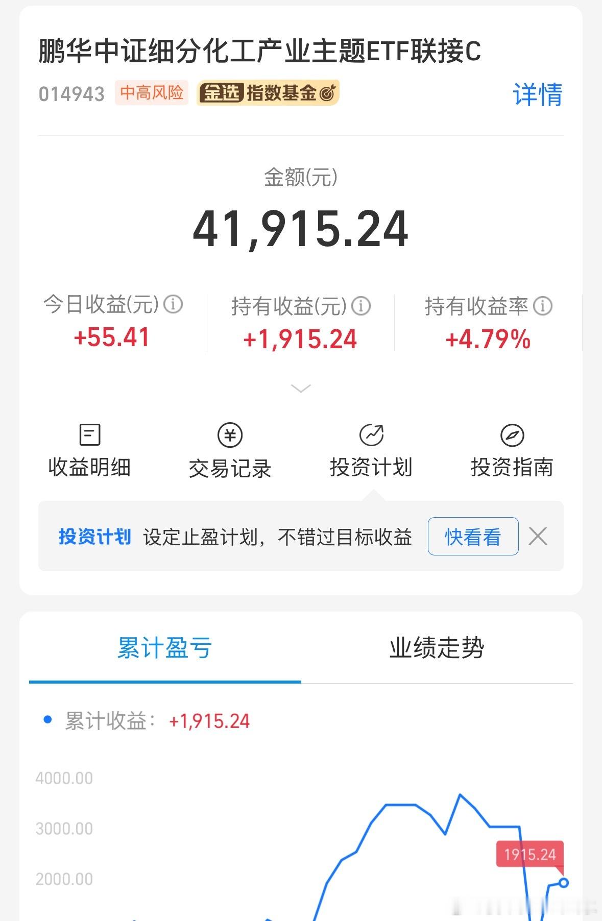 化工和有色绑定的比较紧，觉得有风险的话也可以走 