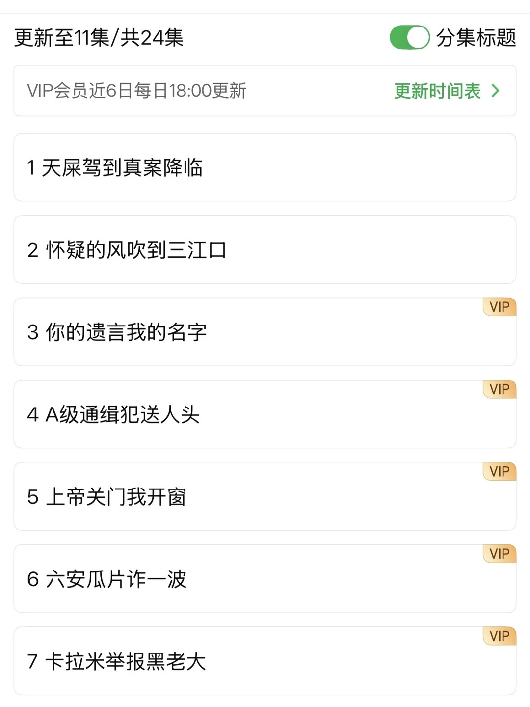 谁还没看过《低智商犯罪》的分集标题，太有梗