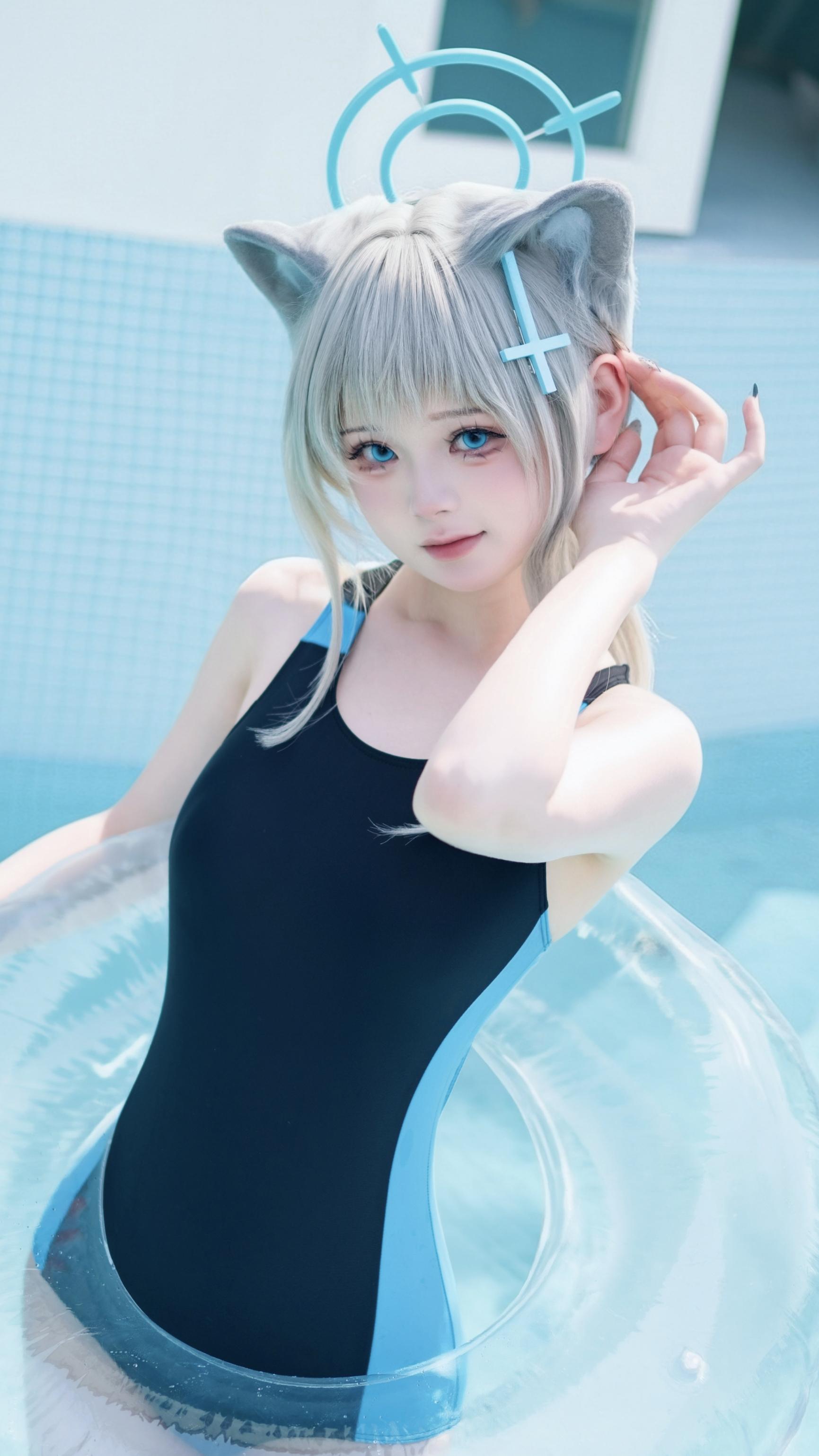 水白子喵。