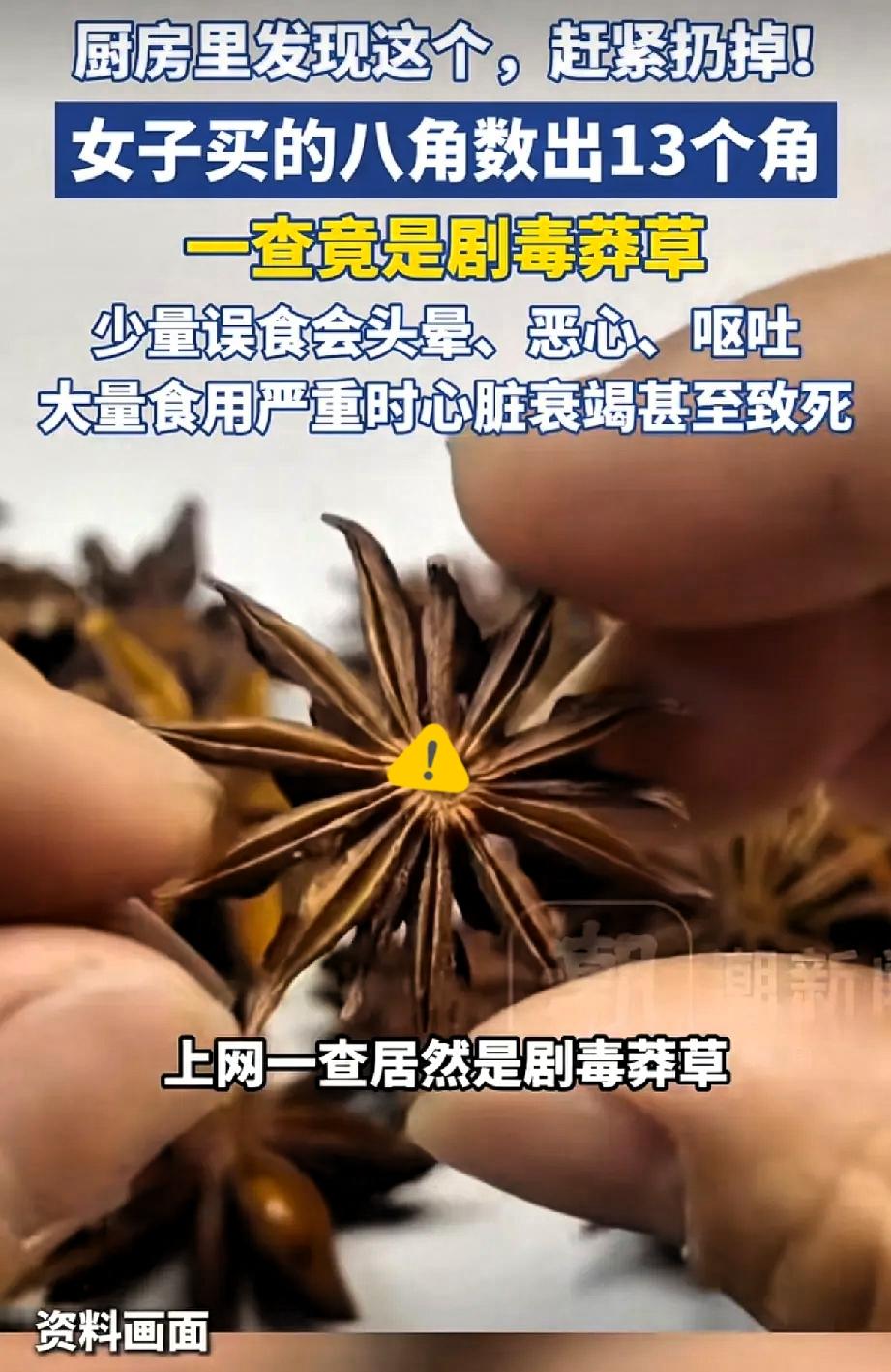 “太吓人了!” 浙江女子在超市买回八角，放两颗下锅炒肉，哪料，旁边的儿子好奇地问