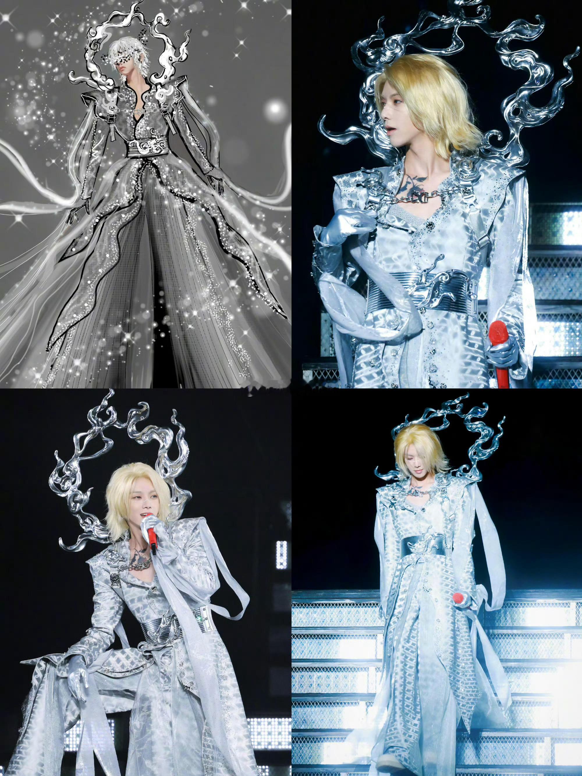 华晨宇穿搭有古早QQ秀那味了 谁的青春DNA被华晨宇这身穿搭唤醒了！自带古早QQ