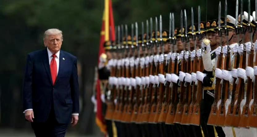 英媒称，特朗普提及黎案时，中方向其详说此事。特朗普听后无从辩驳，很快就转到其他话