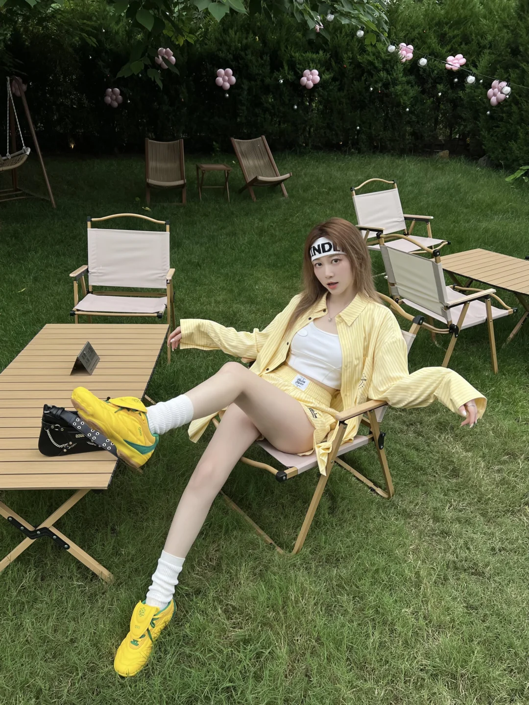 SportyChic💛夏日多巴胺球鞋穿搭