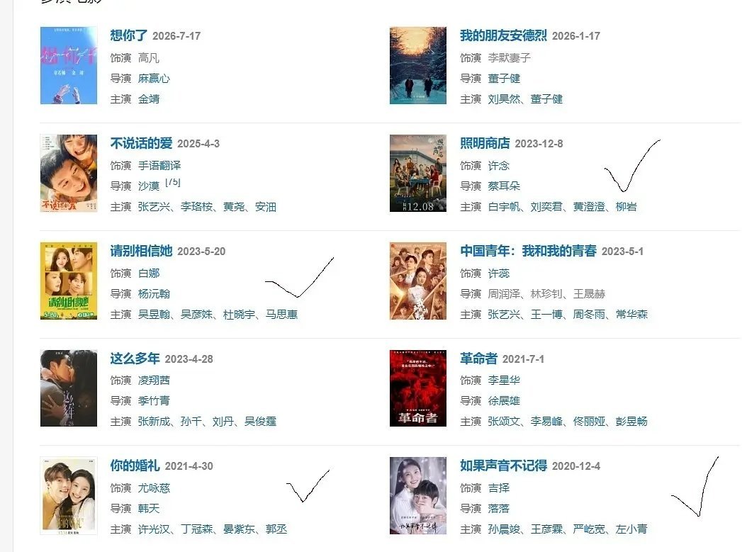 忽然发现章若楠满打满算就4部女主电影还有一部是悲伤逆流成河，女配出道。革命者 1