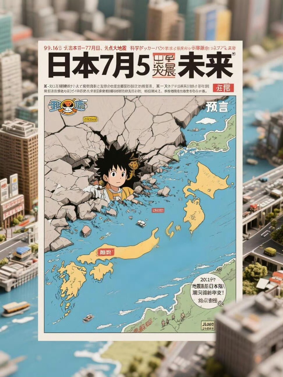 日本末日预言造成5600亿损失某些民族之所以有各种各样的“末日预言”，是因为他们