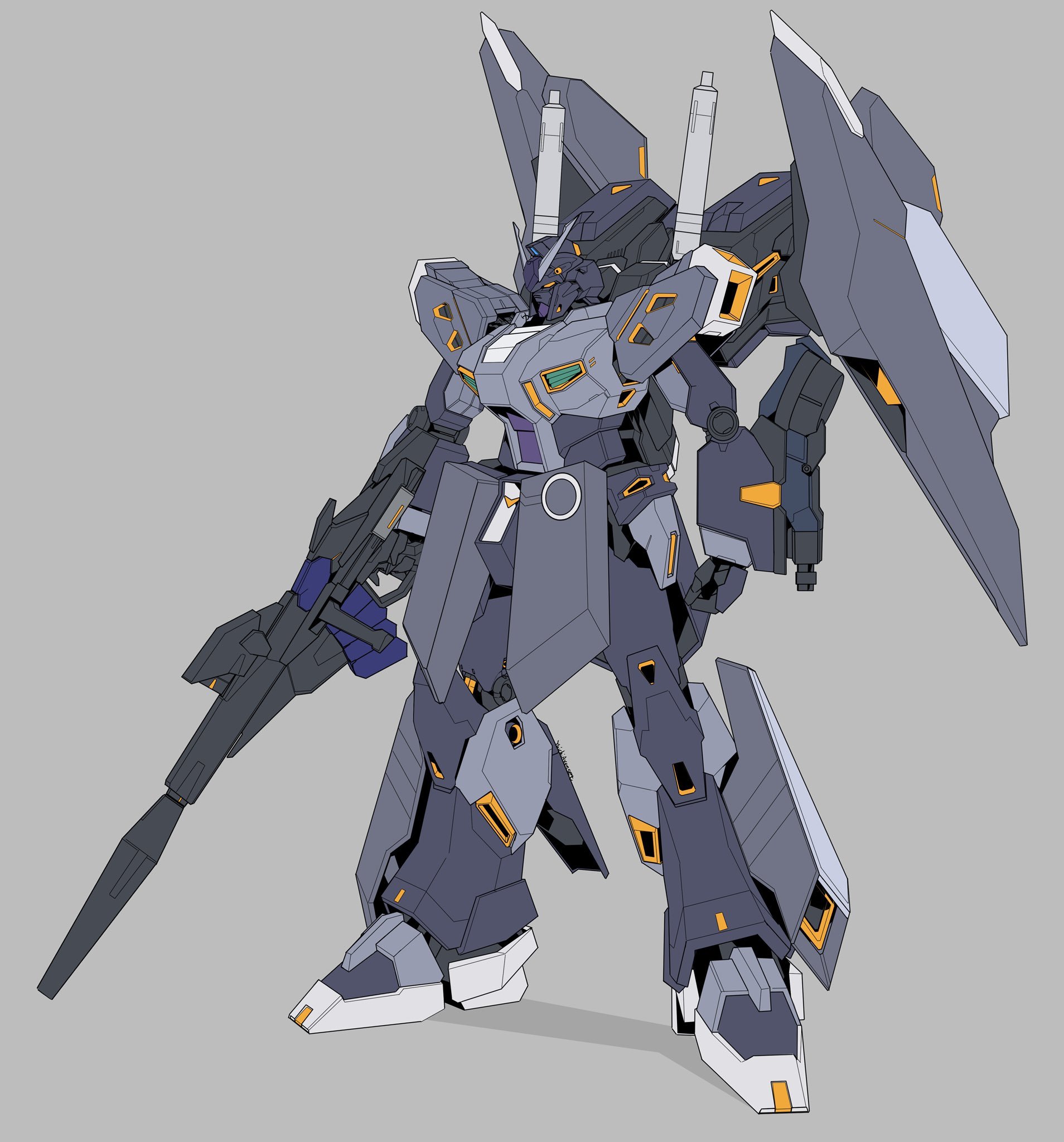 量产牛镇压者（via yuichi）高达[超话]高达 ​​​