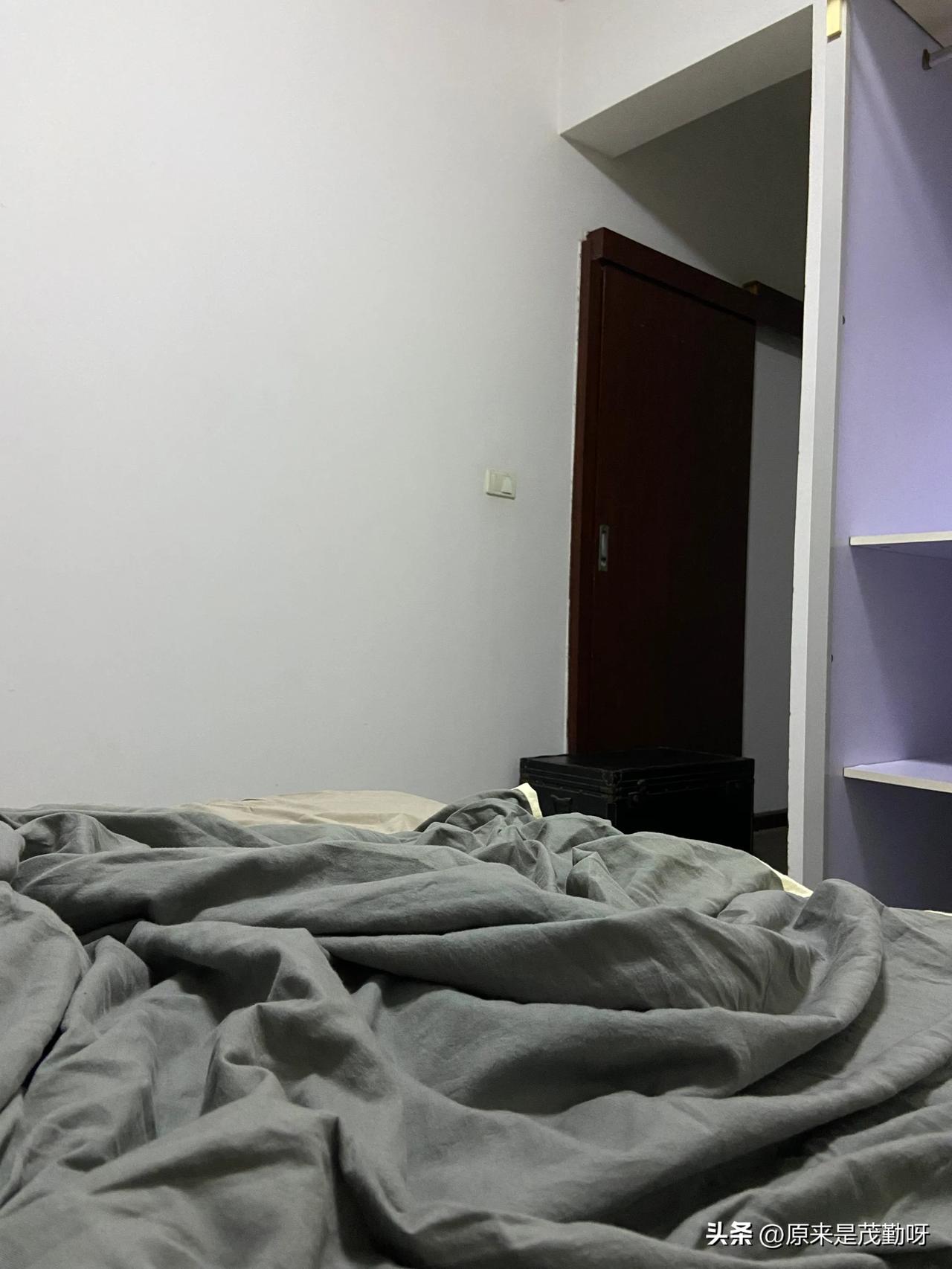 一点多被门外的动静惊醒，到现在都不敢睡，把窗帘的杆子拆下来了，放在旁边壮胆，真无
