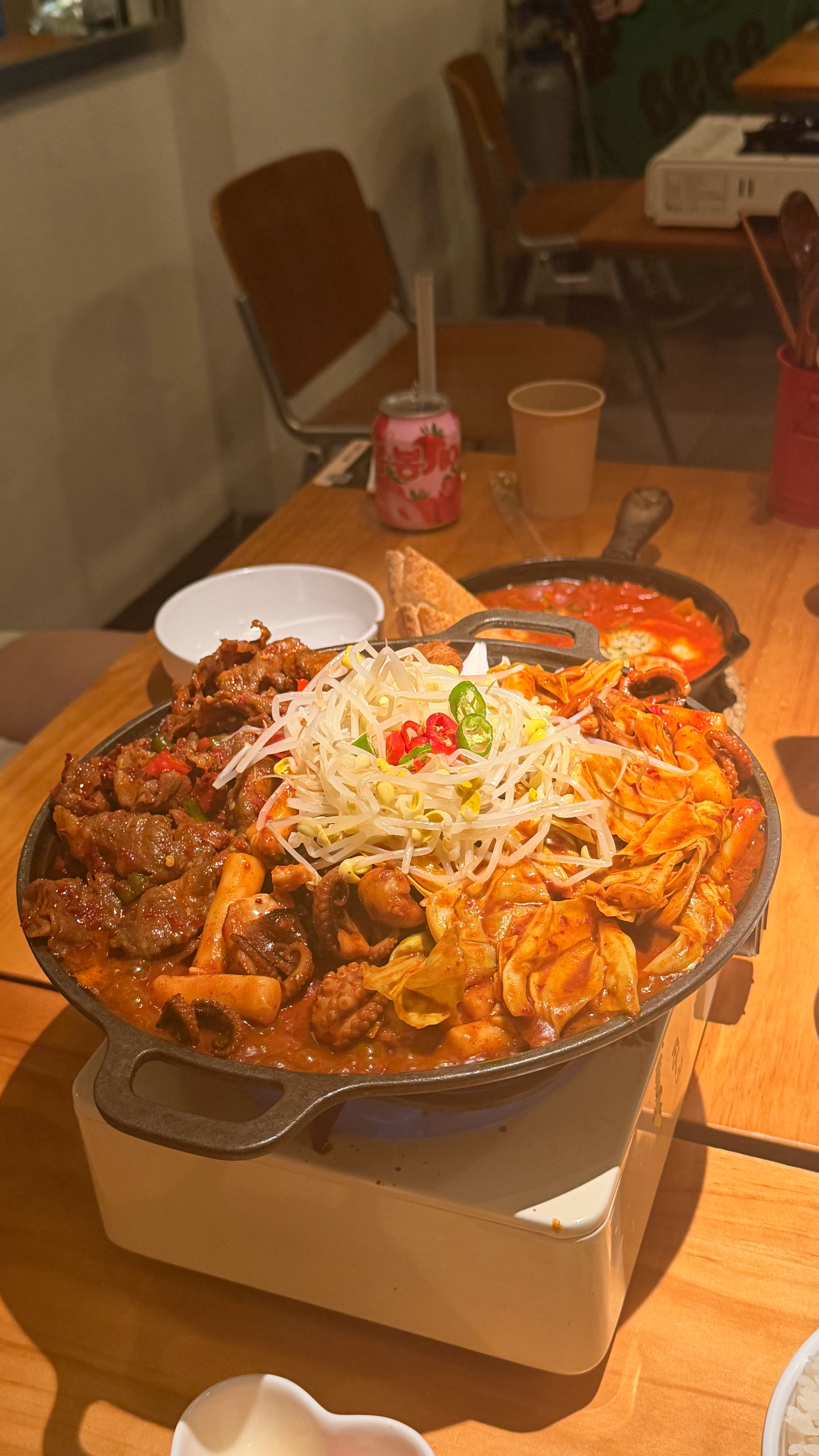 今天进食辣炒章鱼🐙 
