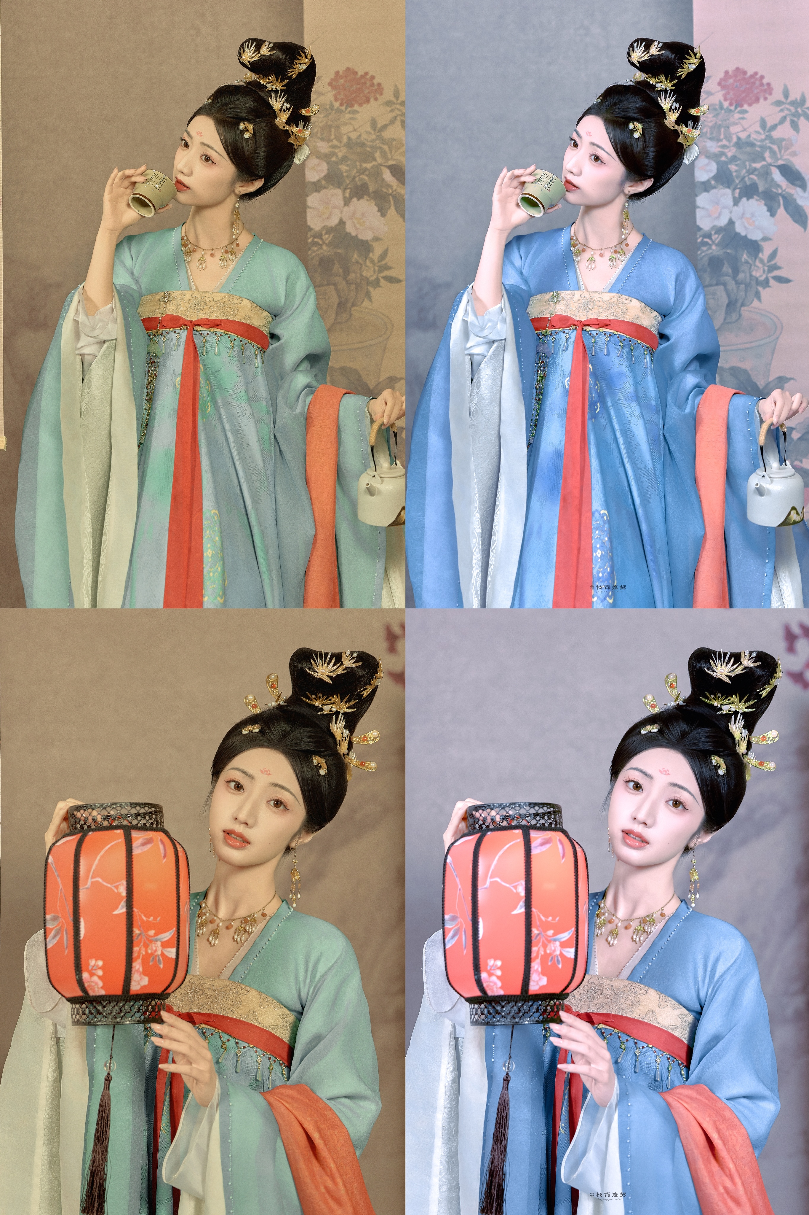 满意的蓝调🥰枝枝的修图小记