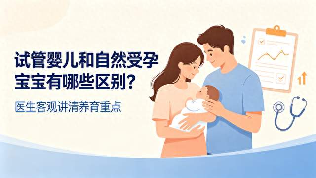 试管婴儿和自然受孕宝宝有哪些区别？医生客观讲清养育重点